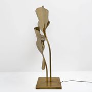 Lampe de table italienne en laiton “Ginkgo” de style Barbi
