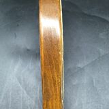 Hand-facing mirror in vintage wood year 70