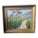 Vintage Landscape oil on canvas With Wooden frame