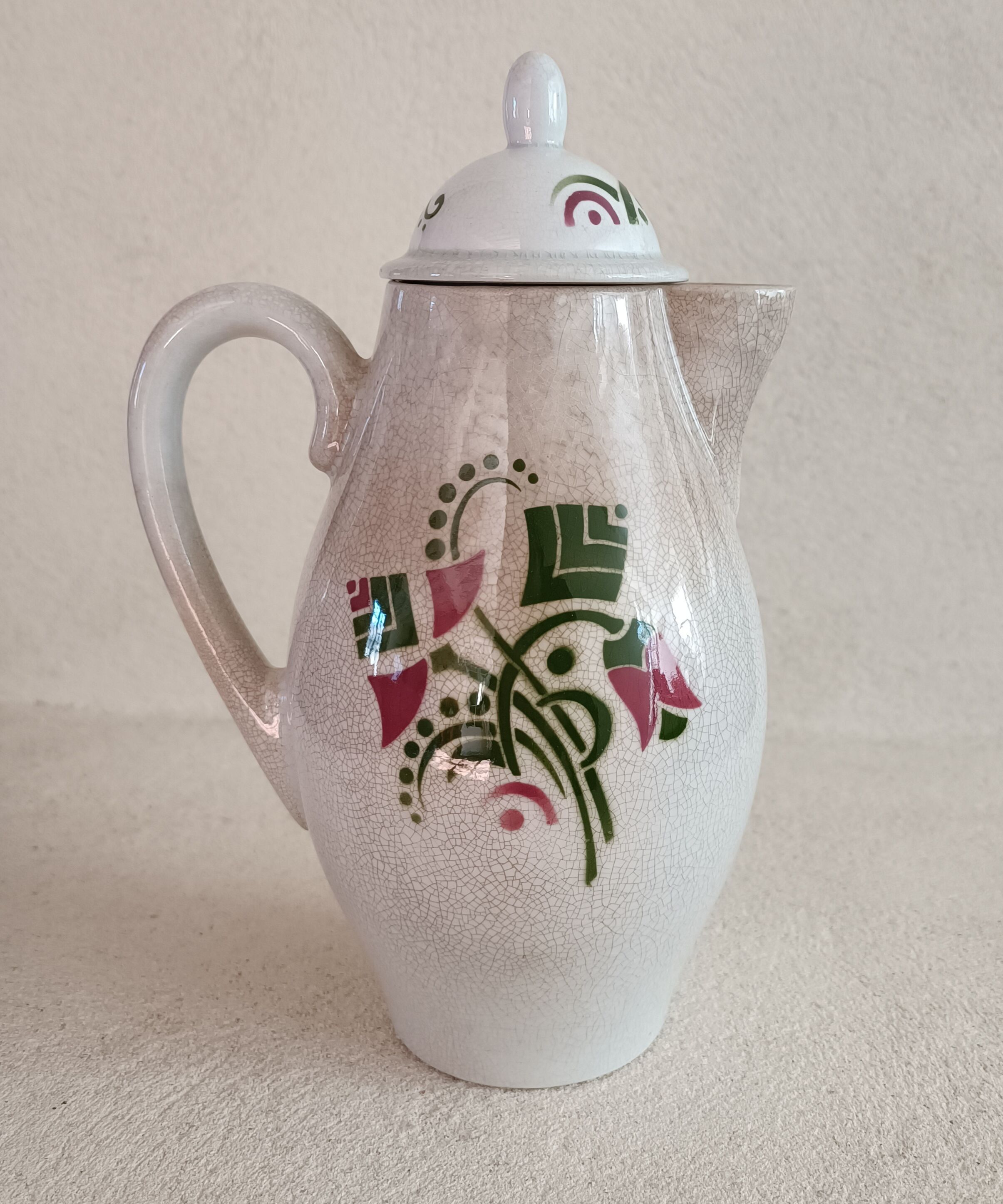 Coffee maker iron earth Lunéville
