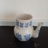 Earthenware pourer of St Uze old floral decoration