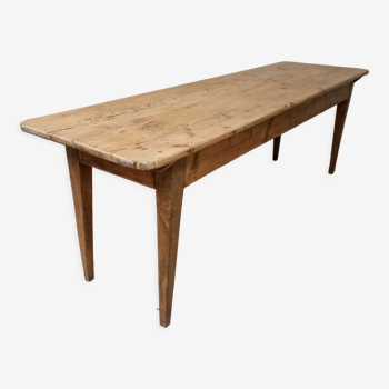 Table bistrot bois massif