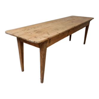 Table bistrot bois massif
