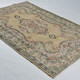 Anatolian handmade vintage rug 272 cm x 163 cm
