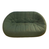 Canapé ottoman en laine Cinna