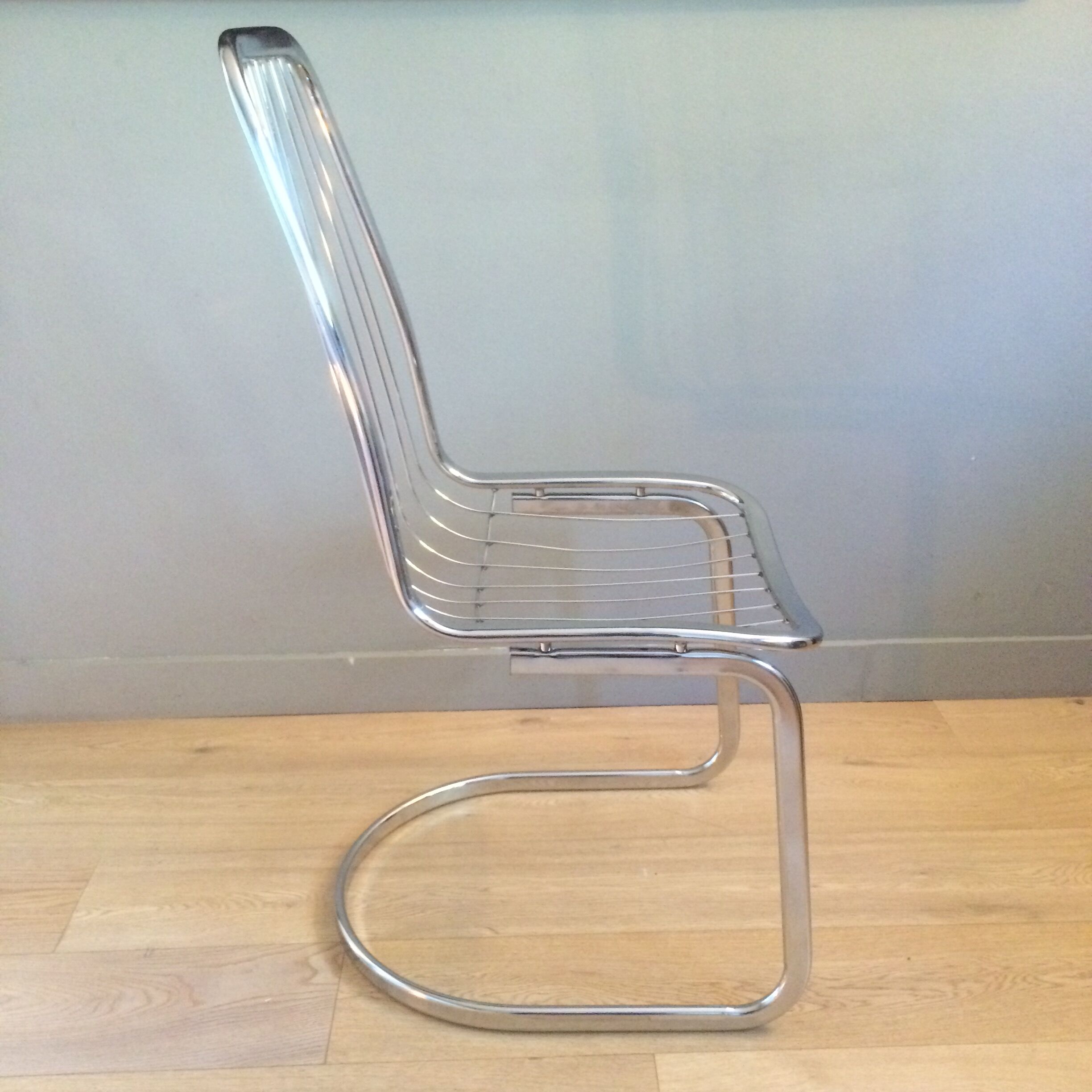 Suite of 4 chairs by Gastone Rinaldi 1970