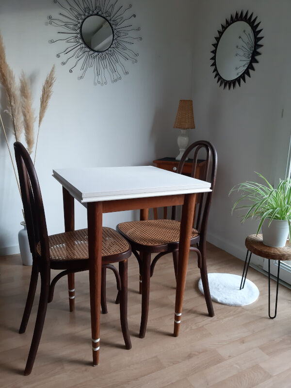 Vintage spirit farm table