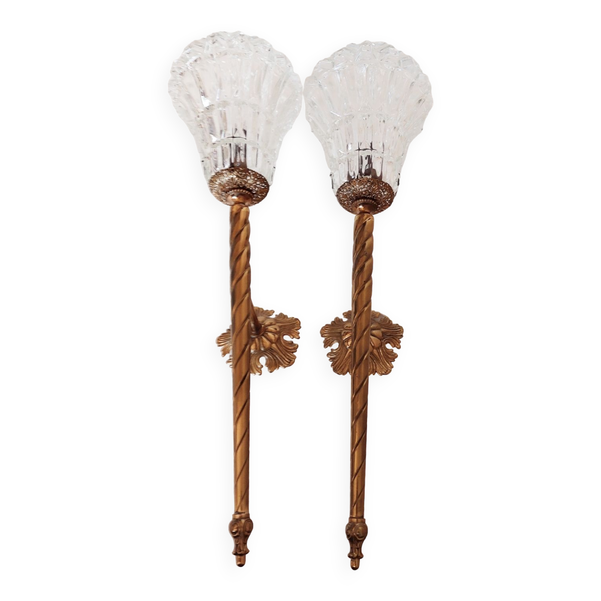 Pair of vintage sconces 50s