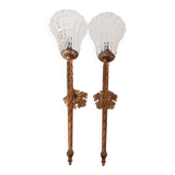 Pair of vintage sconces 50s