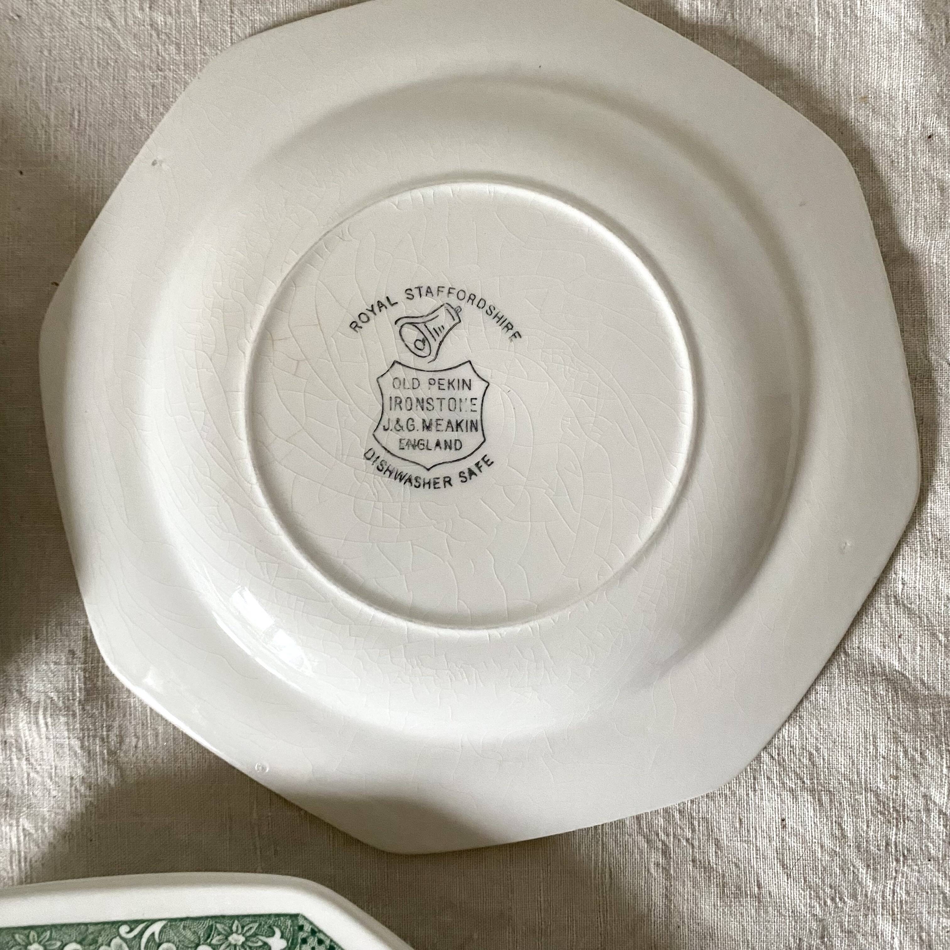 Royal Straffordshire English plates