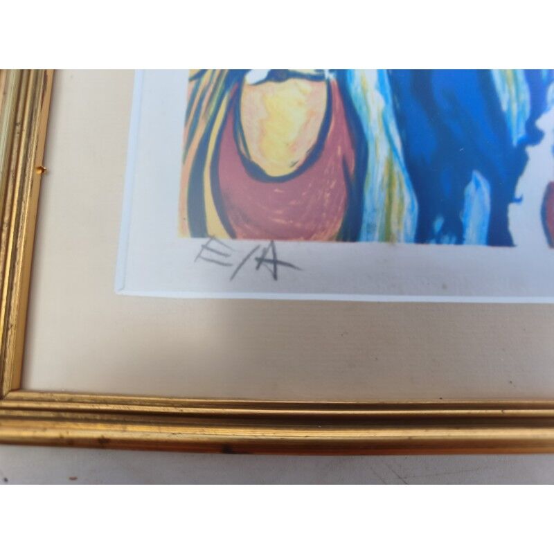 Lithograph by Raya Sorkine