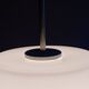 Vintage Czechoslovak Hanging Glass Lamp By Osvětlovací Sklo, 1970s