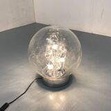 Vintage space age sputnik globe table floor lamp from doria leuchten, 1970s
