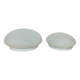 Pair of speckled glass ball wall lights from Vianne, half sphere