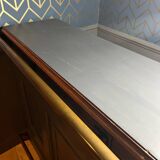 Bar, comptoir en bois peint