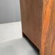 Restored Art Deco wardrobe with shelves, walnut veneer, Czechoslovakia, 1930s.