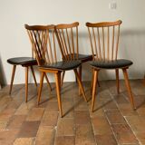 4 Baumann chairs