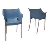 Pair of Dr. No chairs, Philippe Starck, Kartell