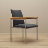 Grey armchair, Danish design, 1960s, designer: Sigvard Bernadotte, manufact