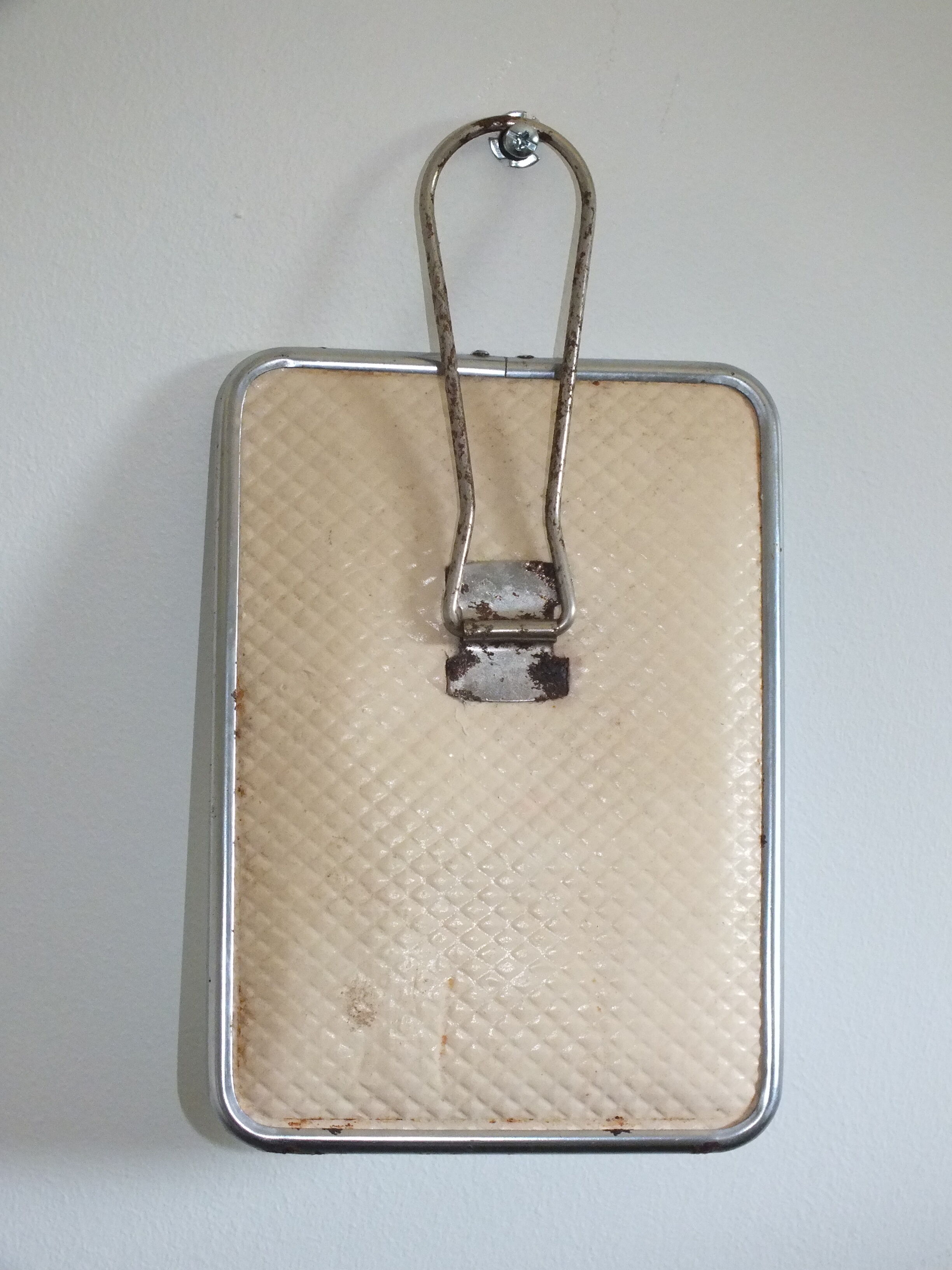 Ancien miroir de rasage des années 50 - 18x13cm