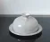 Vintage artisanal ceramic butter dish
