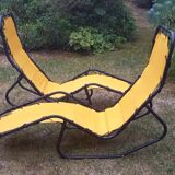 Set of 2 deck chairs