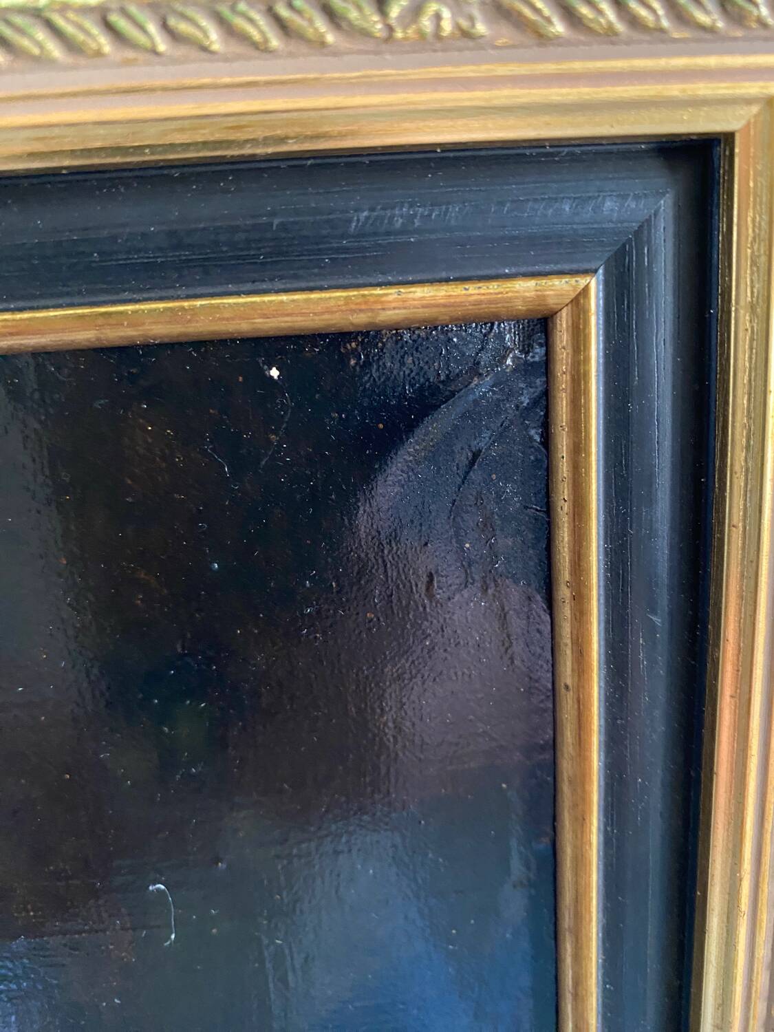 Portrait old soldier 19th