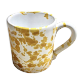 Mustard dots mug