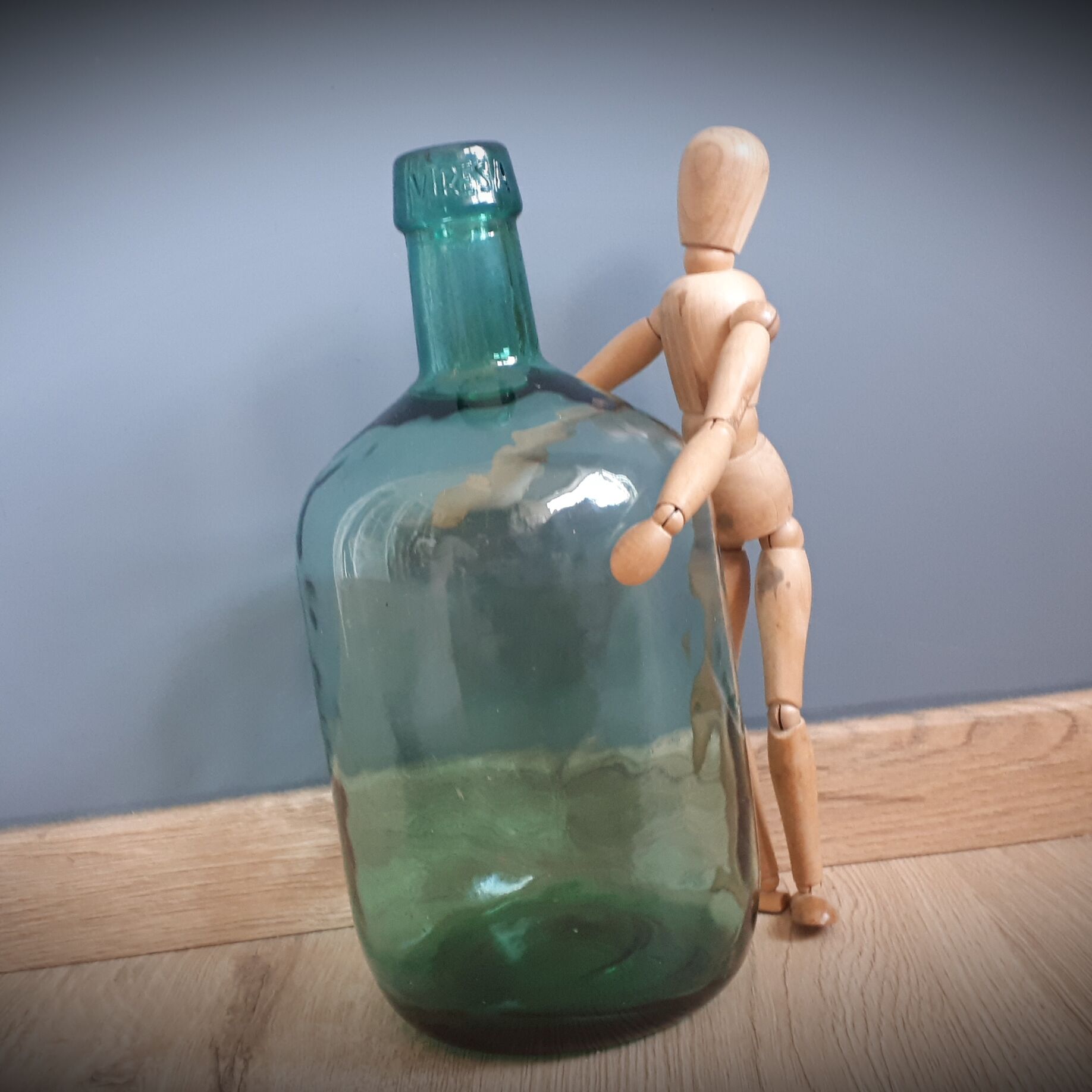 Demijohn 2L Mint Green