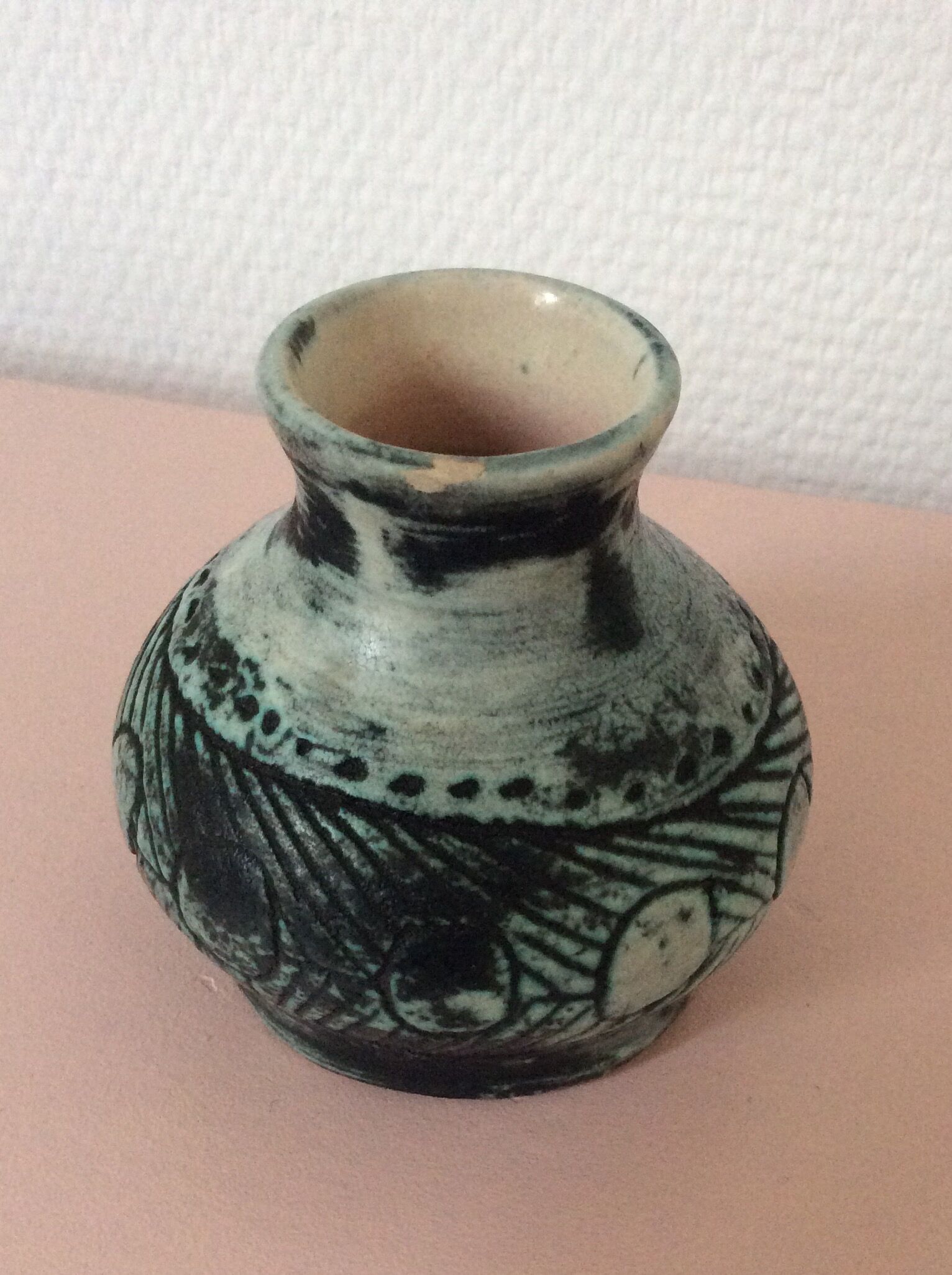 Vase ball Jacques Blin