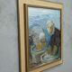 Einar Emland, Swedish painting, 1960s, Oil on canvas, Framed