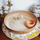 Hollow sandstone dish
