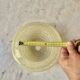 Antique Art Deco glass globe from Clichy