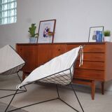 2 x OTI Gammelgaard Diamond Sessel + Tisch