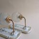 Ceramic wall lights
