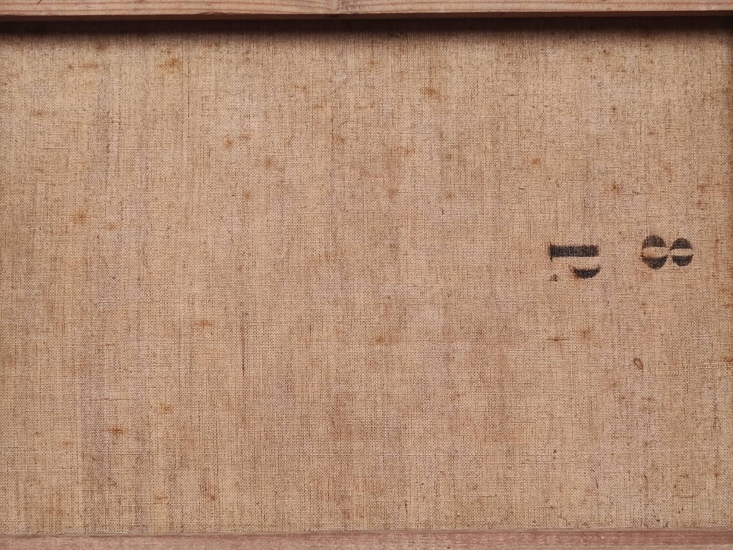 Paire de peintures à l'huile