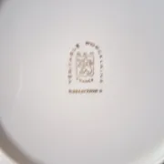 6 deep plates in porcelain from France SEr in very good condition.