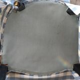 Pair of old crapaud armchairs