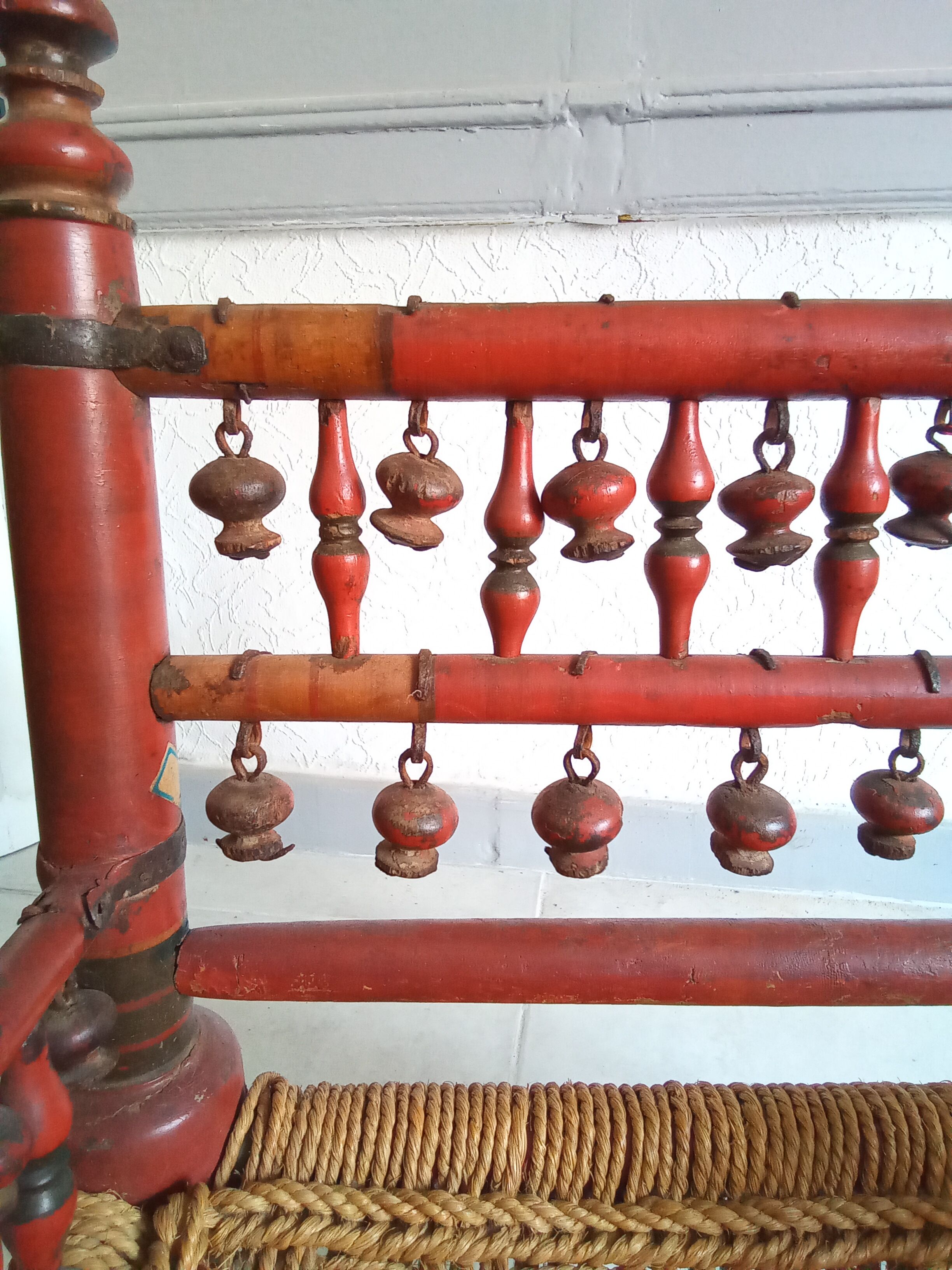 Traditional Indian low chair