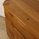 Commode vintage en orme massif, 1970
