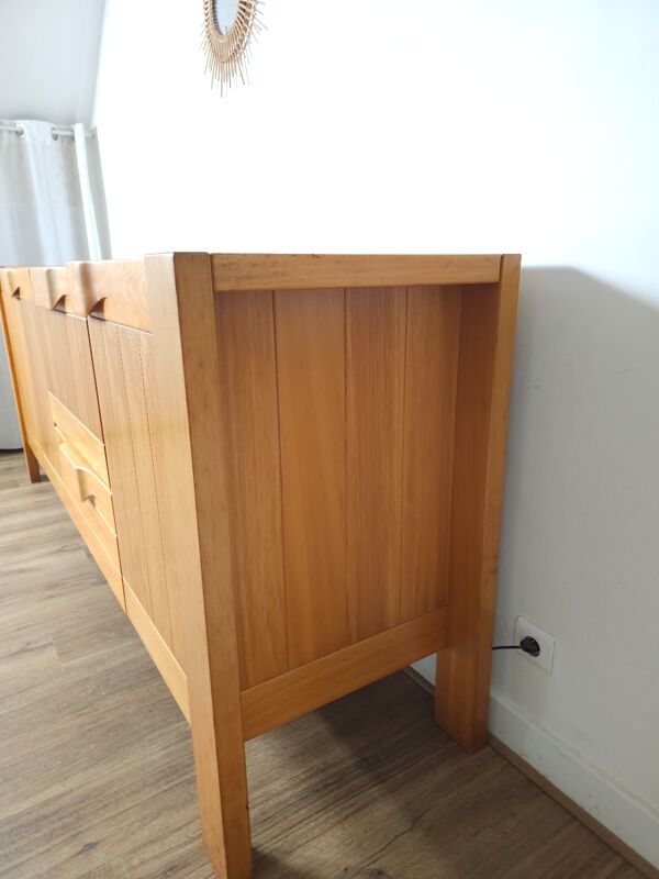 ​Buffet en Orme Massif – Maison Regain , années 70