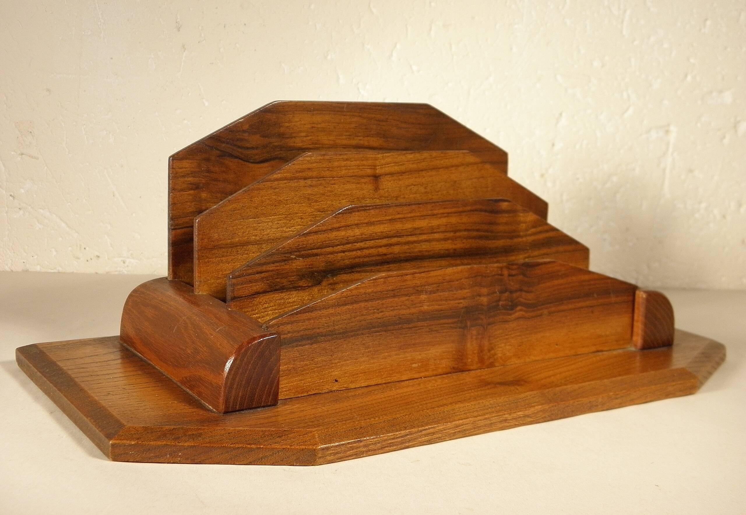 Mail holder, Art Deco letter holder