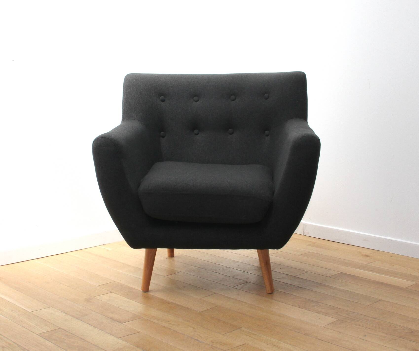 Pair of designer armchairs