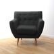 Pair of designer armchairs