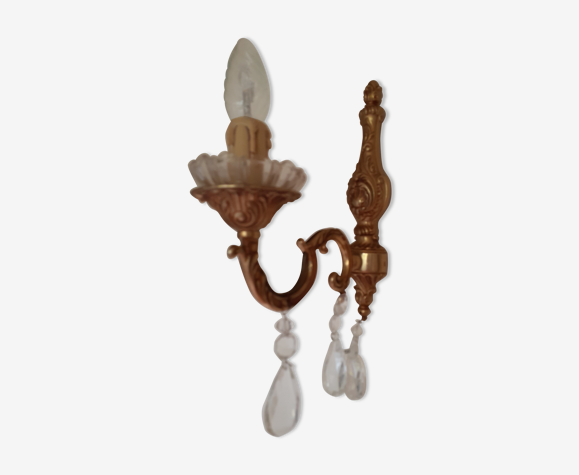 Applique Louis XV en laiton