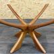 1960s 1970s Teak Coffee Table T118 by Illum Wikkelso for Niels Eilersen