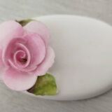 Porte couteaux porcelaine fine aynsley english bone china vintage