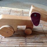 Chien en bois