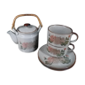 Teapot and cups