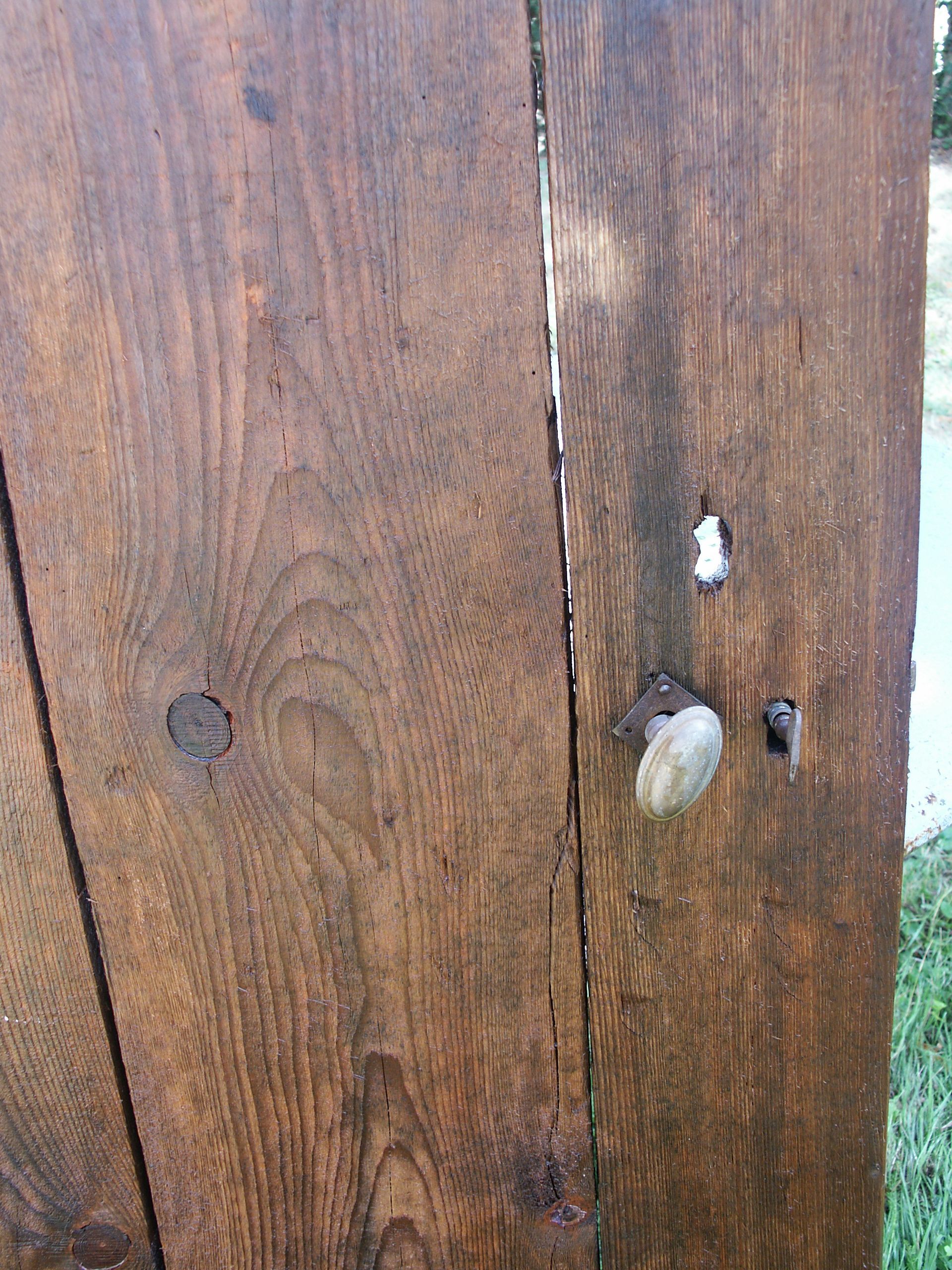 Barn door outbuildings